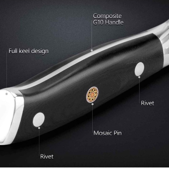 Chef Knife: 8” Japanese Cooking Knife Ultra Sharp 67-Layer High Carbon Stainless - Picture 7 of 7